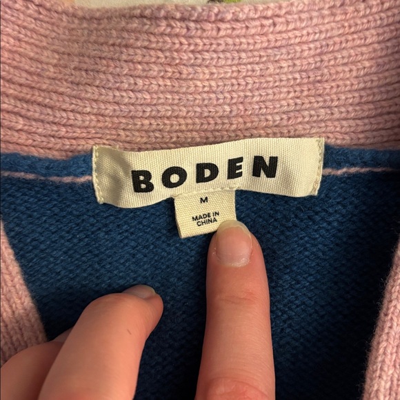 Boden wool colorblock sweater - Picture 3 of 7